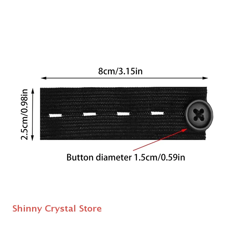 New 5pcs Pant Extender Belt Unisex Waist Band Tight Trousers Jeans Skirts Maternity Button Hooks Garment DIY Sewing Supplies
New 5pcs Pant Extender Belt Unisex Waist Band Tight Trousers Jeans Skirts Maternity Button Hooks Garment DIY Sewing Supplies