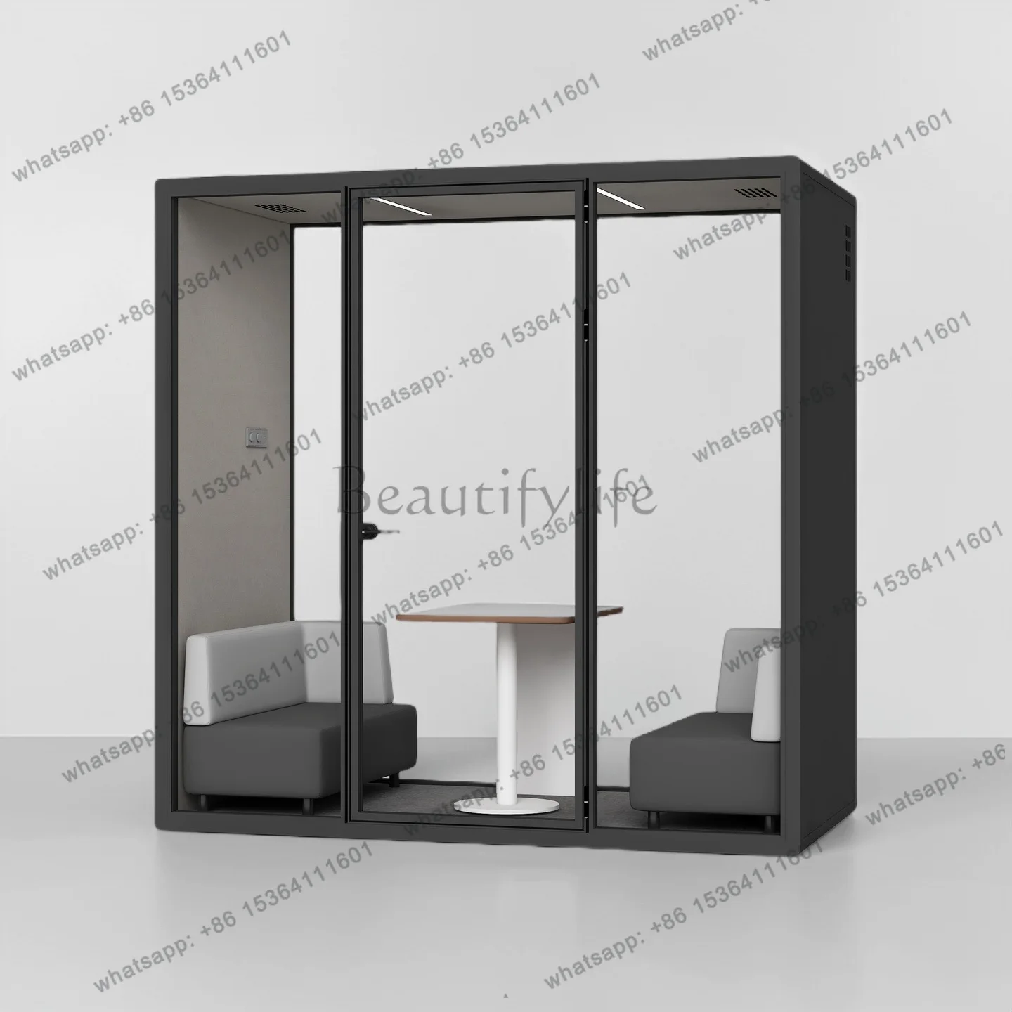 Mobile phone booth Soundproof room Office Telephone conference room Practice room Learning silent space
Mobile phone booth Soundproof room Office Telephone conference room Practice room Learning silent space