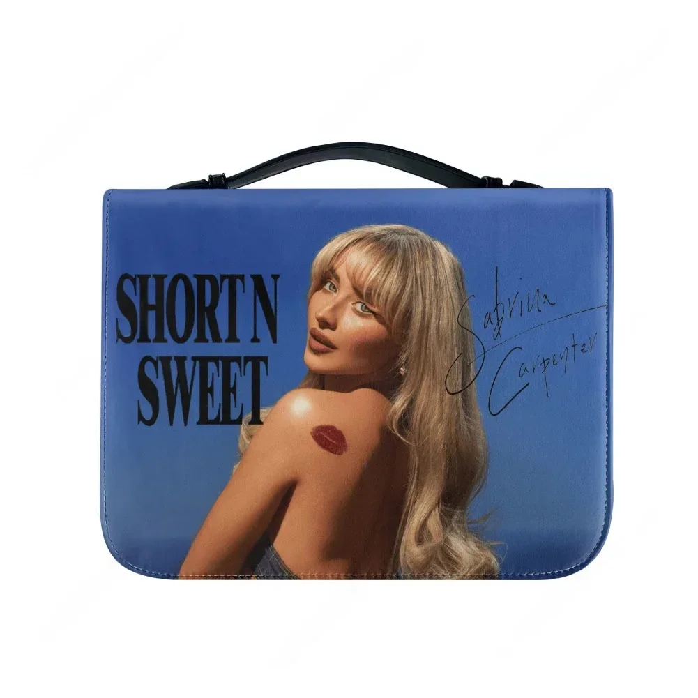 Sabrina Carpenter Singer Bible Bags Christian Gifts Personalized Cover Bible Pack Waterproof Leather Bag Pockets Package Case
Sabrina Carpenter Singer Bible Bags Christian Gifts Personalized Cover Bible Pack Waterproof Leather Bag Pockets Package Case