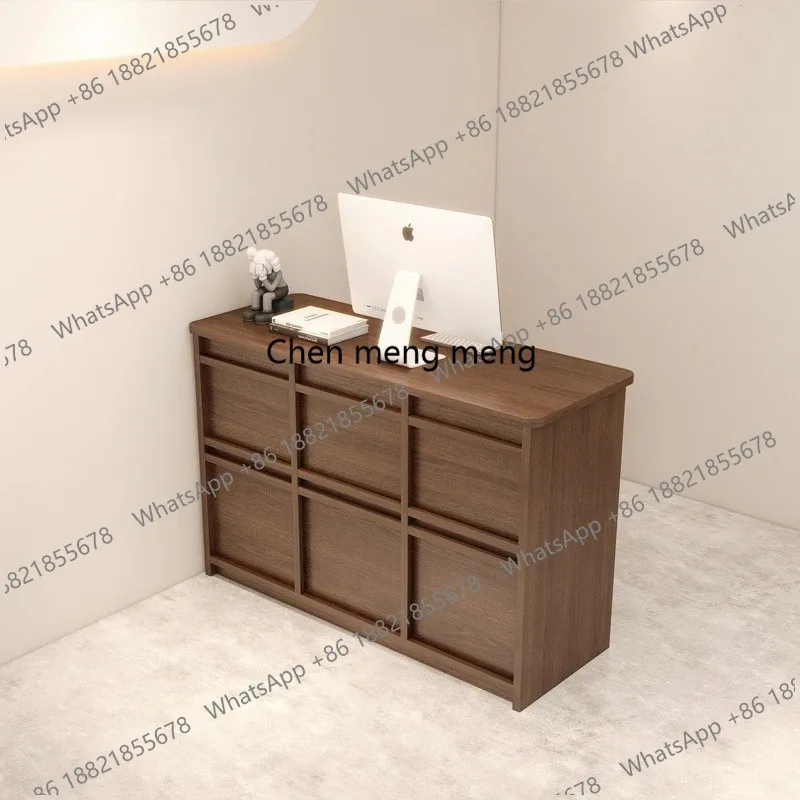 Checkstand Counter Reception Desks Front Desk Pulpit Modern Reception Desks Simple Artificial Board Furniture
Checkstand Counter Reception Desks Front Desk Pulpit Modern Reception Desks Simple Artificial Board Furniture