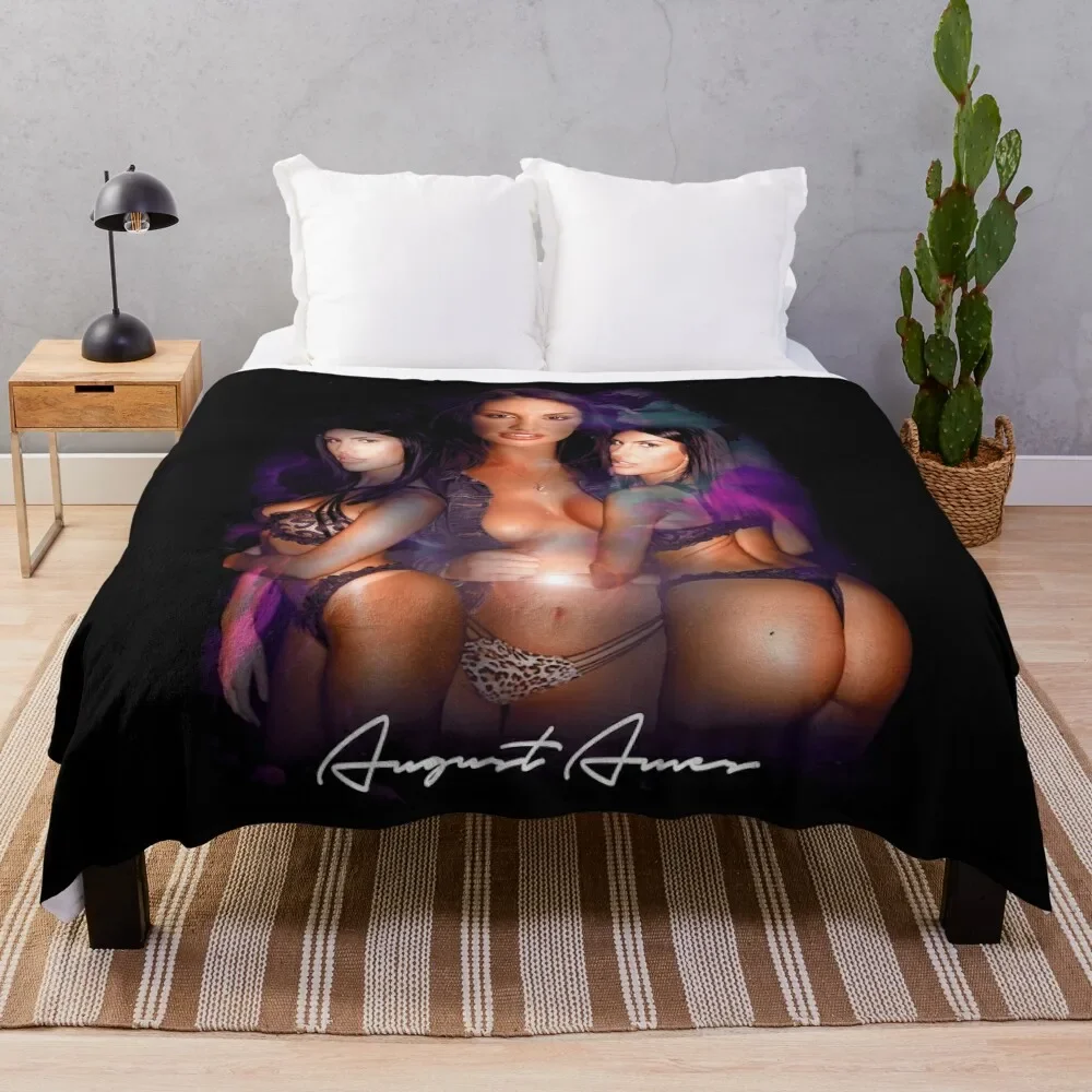 August Ames Throw Blanket Soft Plush Blanket as Housewarming Gift
August Ames Throw Blanket Soft Plush Blanket as Housewarming Gift