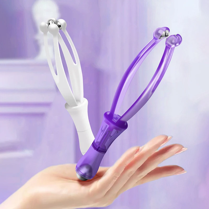 Mini Finger Joints Massager With Handle 4 Rollers Steel Ball Finger Massager For Finger Blood Circulation & Muscle Relaxation
Mini Finger Joints Massager With Handle 4 Rollers Steel Ball Finger Massager For Finger Blood Circulation & Muscle Relaxation