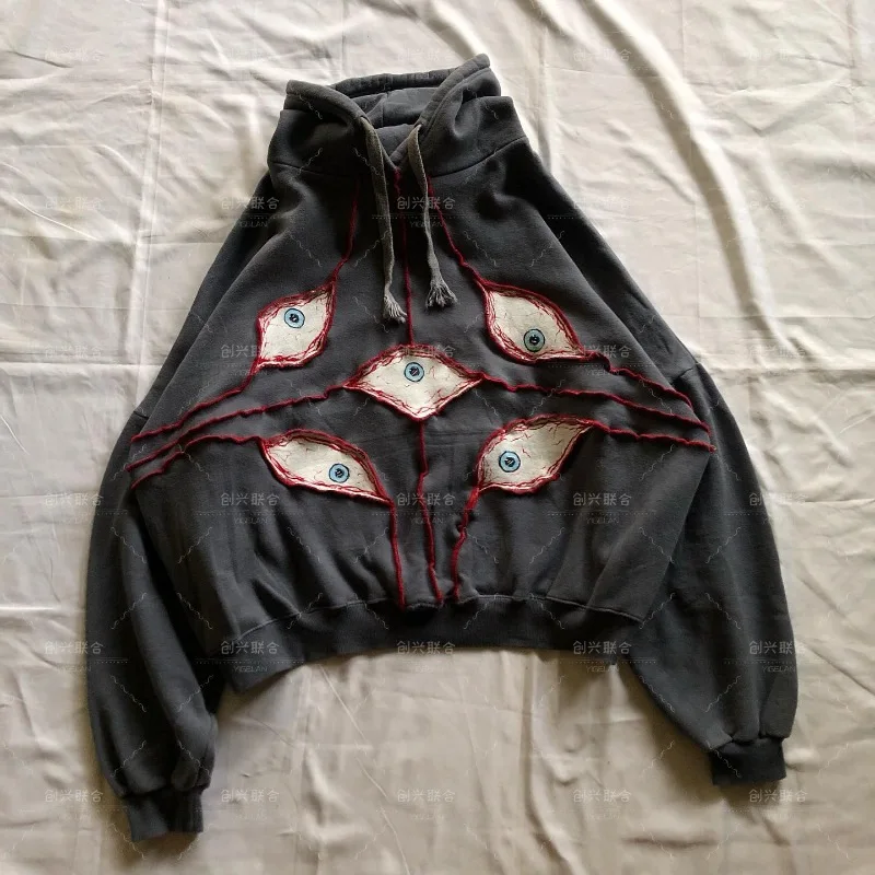 Harajuku Demon Eyes толстовки с вышивкой женские американские ретро уличные для мужчин Y2k топы уличная одежда в стиле гот-панк толстовка большого размера
Harajuku Demon Eyes толстовки с вышивкой женские американские ретро уличные для мужчин Y2k топы уличная одежда в стиле гот-панк толстовка большого размера