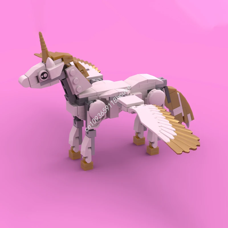 138pcs MOC Majestic Unicorn Building Blocks Christmas Gift Handmade DIY Gift Perfect For Creative Adults Learning Build
138pcs MOC Majestic Unicorn Building Blocks Christmas Gift Handmade DIY Gift Perfect For Creative Adults Learning Build