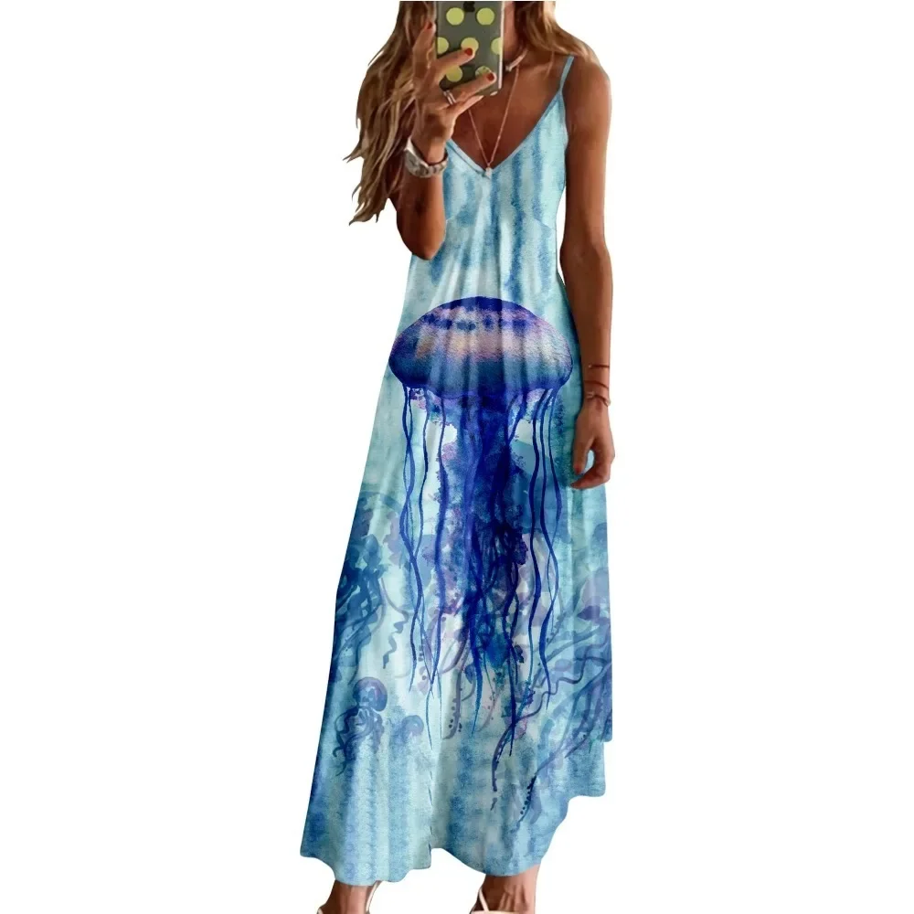 Summer Sleeveless Dress fashion Sexy Maxi Dress Luxury Stylish Party Vestido Elegant Robe Evening Dresses Girl Beach Dresses
Summer Sleeveless Dress fashion Sexy Maxi Dress Luxury Stylish Party Vestido Elegant Robe Evening Dresses Girl Beach Dresses