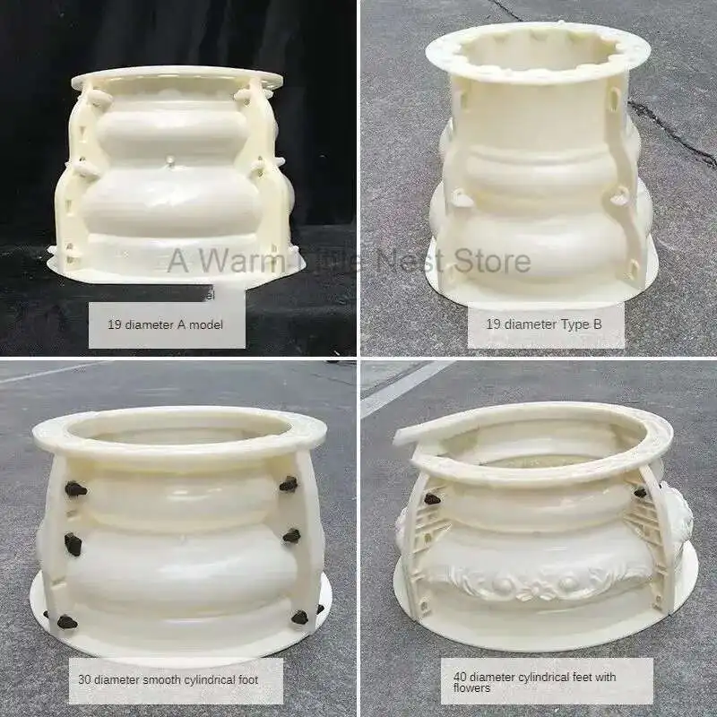 European Roman Column Cylindrical Foot Mold Round Plastic Model Column Head Building Template Decorative Mold Cement Products
European Roman Column Cylindrical Foot Mold Round Plastic Model Column Head Building Template Decorative Mold Cement Products