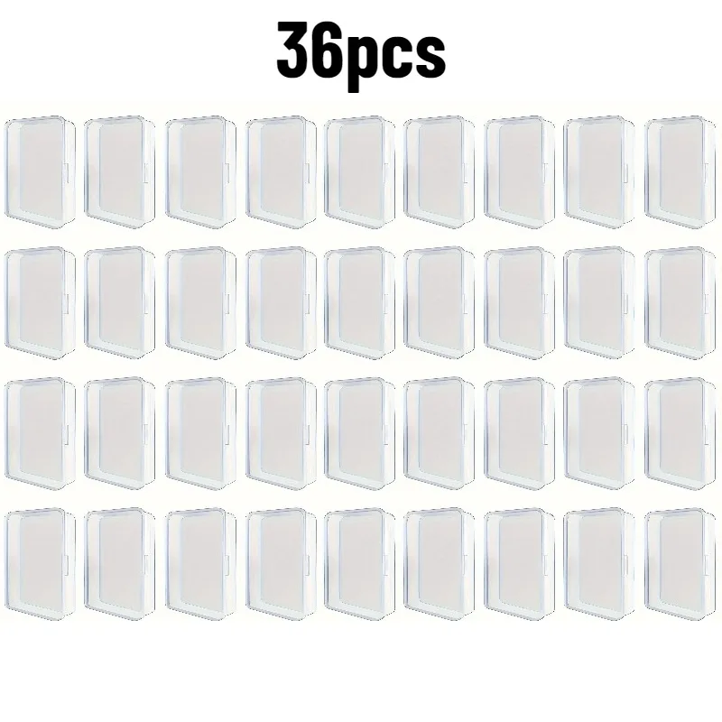 36pcs Clear Plastic Card Storage Cases Dustproof Waterproof Portable Organizer Protective Holders for Poker Trading Game Busines
36pcs Clear Plastic Card Storage Cases Dustproof Waterproof Portable Organizer Protective Holders for Poker Trading Game Busines
