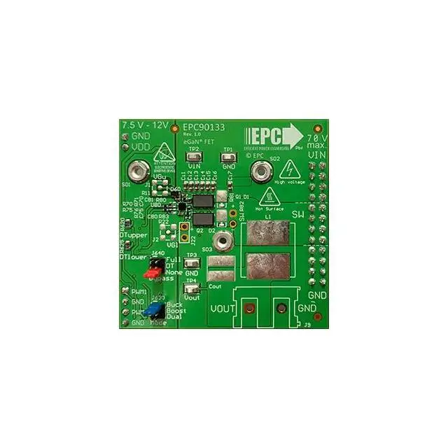 New EPC90133 BRD DEV GAN HALF-BRIDGE EPC2302
New EPC90133 BRD DEV GAN HALF-BRIDGE EPC2302