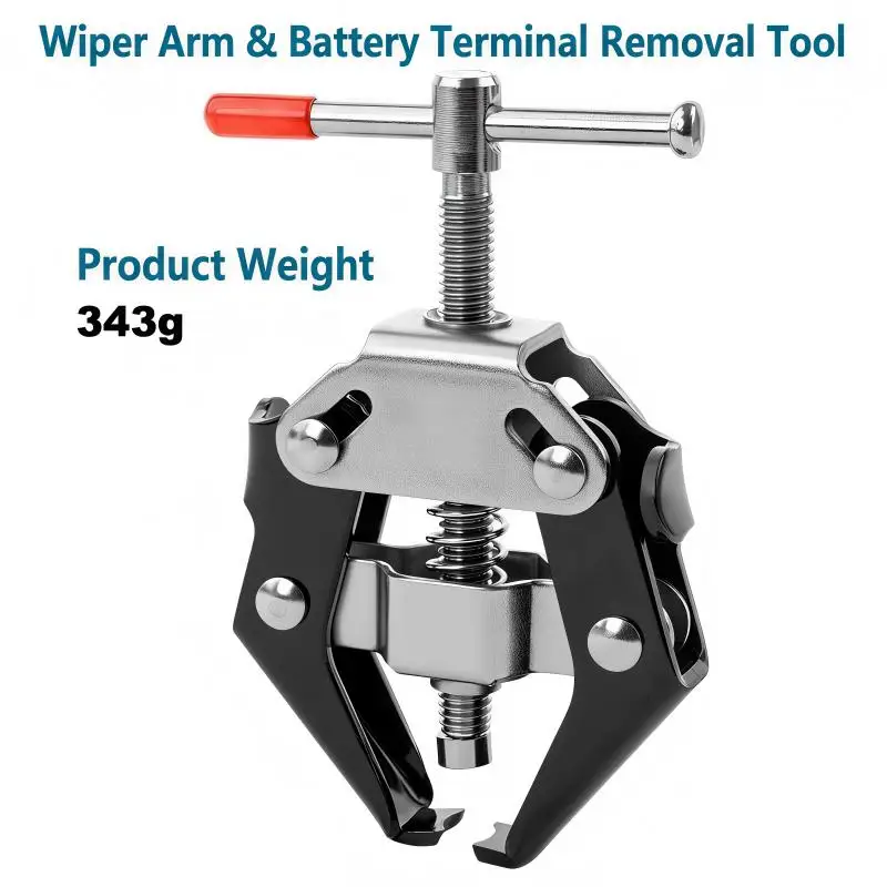 Car Windshield Wiper Arm Puller Remover Tool Kit, Auto Battery Terminal & Wiper Linkage Extractor Separator, Universal Automotiv
Car Windshield Wiper Arm Puller Remover Tool Kit, Auto Battery Terminal & Wiper Linkage Extractor Separator, Universal Automotiv