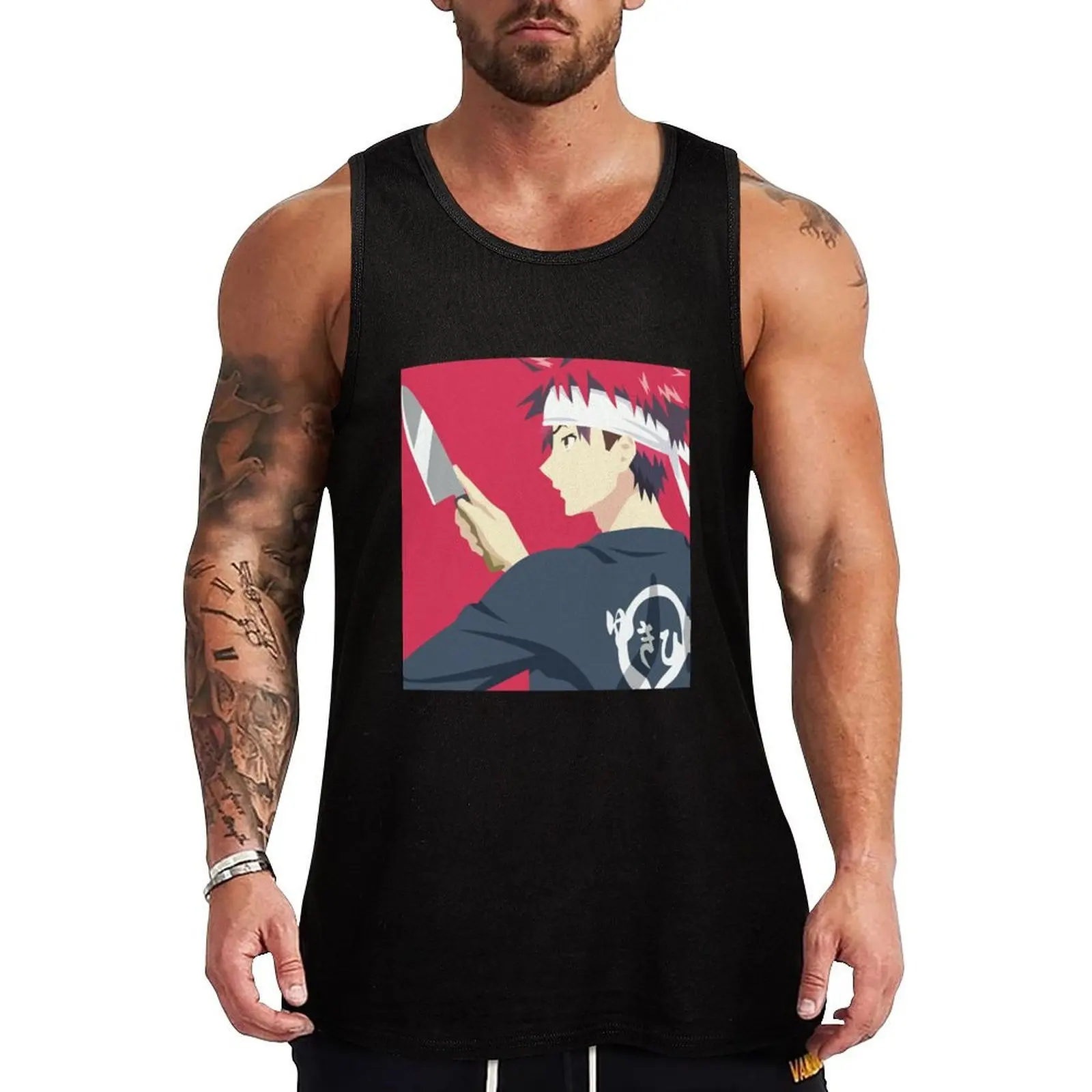 anime cook with redhair Tank Top Workout Tank Top Breathable Athletic Fitness Sleeveless
anime cook with redhair Tank Top Workout Tank Top Breathable Athletic Fitness Sleeveless