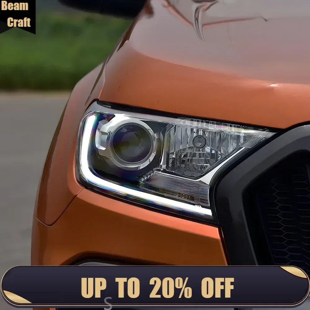 Модернизированные автомобильные передние фонари для Ford Ranger 2016-2020, автомобильные фары в сборе, высокая конфигурация, светодиодные линзы проектора, аксессуары
Модернизированные автомобильные передние фонари для Ford Ranger 2016-2020, автомобильные фары в сборе, высокая конфигурация, светодиодные линзы проектора, аксессуары