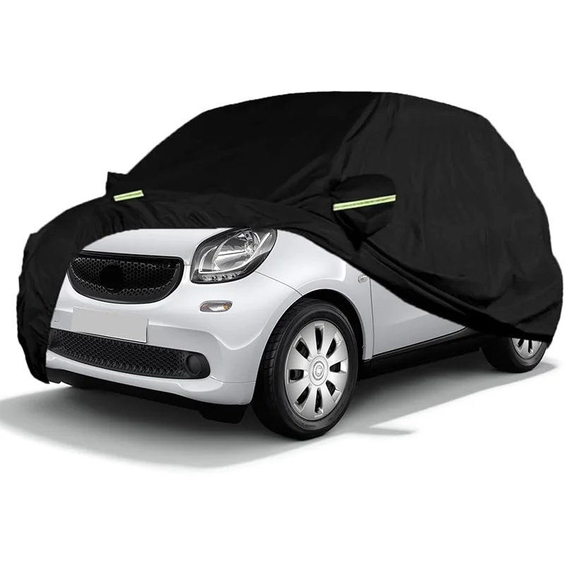 Car Covers for Smart Fortwo W451 W453 2016-2024 Waterproof with Door Zipper Windproof Bands for Snow Rain Dust Hail Protection
Car Covers for Smart Fortwo W451 W453 2016-2024 Waterproof with Door Zipper Windproof Bands for Snow Rain Dust Hail Protection