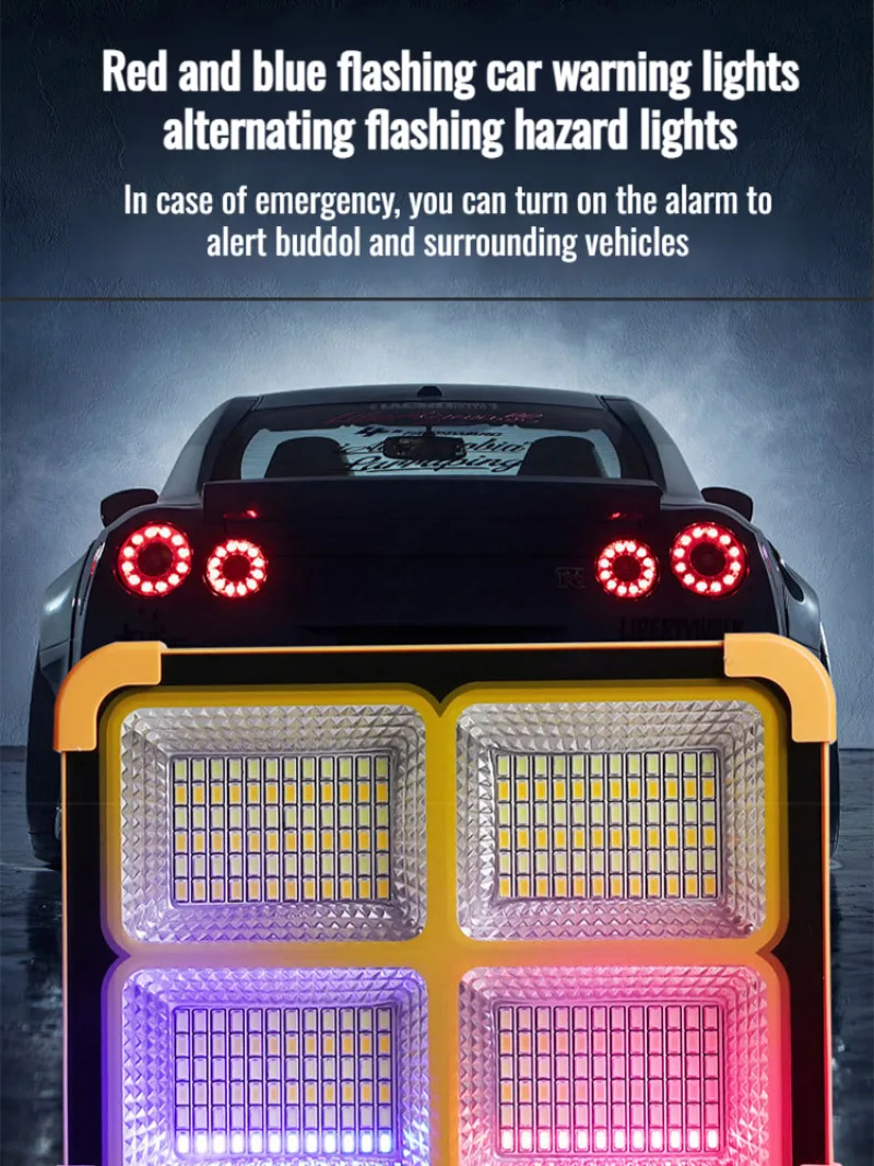 Перезаряжаемый уличный портативный солнечный светильник, прожектор, аккумуляторная батарея, освещение
Перезаряжаемый уличный портативный солнечный светильник, прожектор, аккумуляторная батарея, освещение