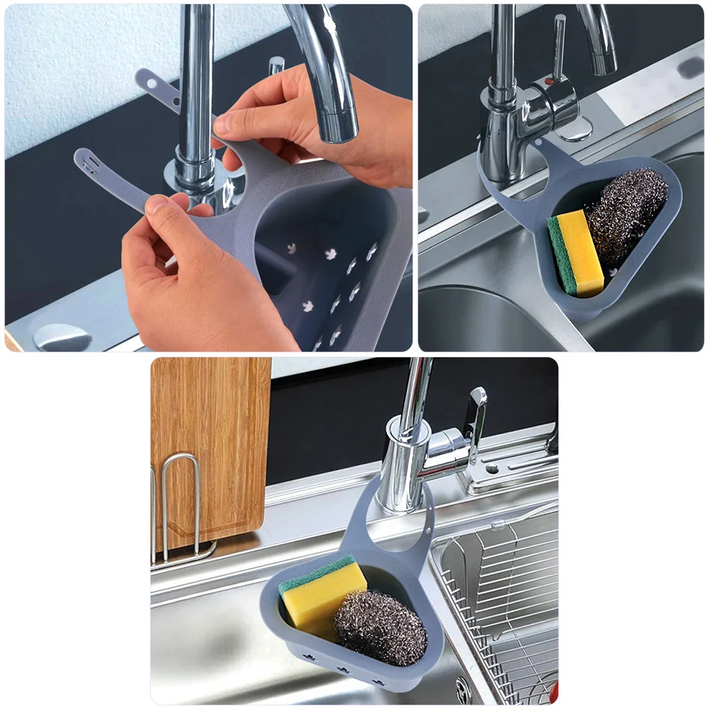 Sink Hanging Bag Multifunctional Rack Drainer Kitchen Bathroom Basket Material Easy Clean Storage Sponges Razors Cleaning
Sink Hanging Bag Multifunctional Rack Drainer Kitchen Bathroom Basket Material Easy Clean Storage Sponges Razors Cleaning