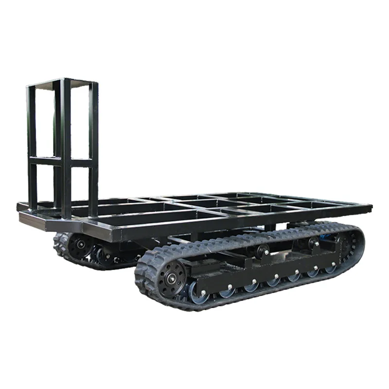 Tracked Chassis Electro-hydraulic Wireless Remote-controlled Agricultural Crawler Tracked Transporter Platform
Tracked Chassis Electro-hydraulic Wireless Remote-controlled Agricultural Crawler Tracked Transporter Platform