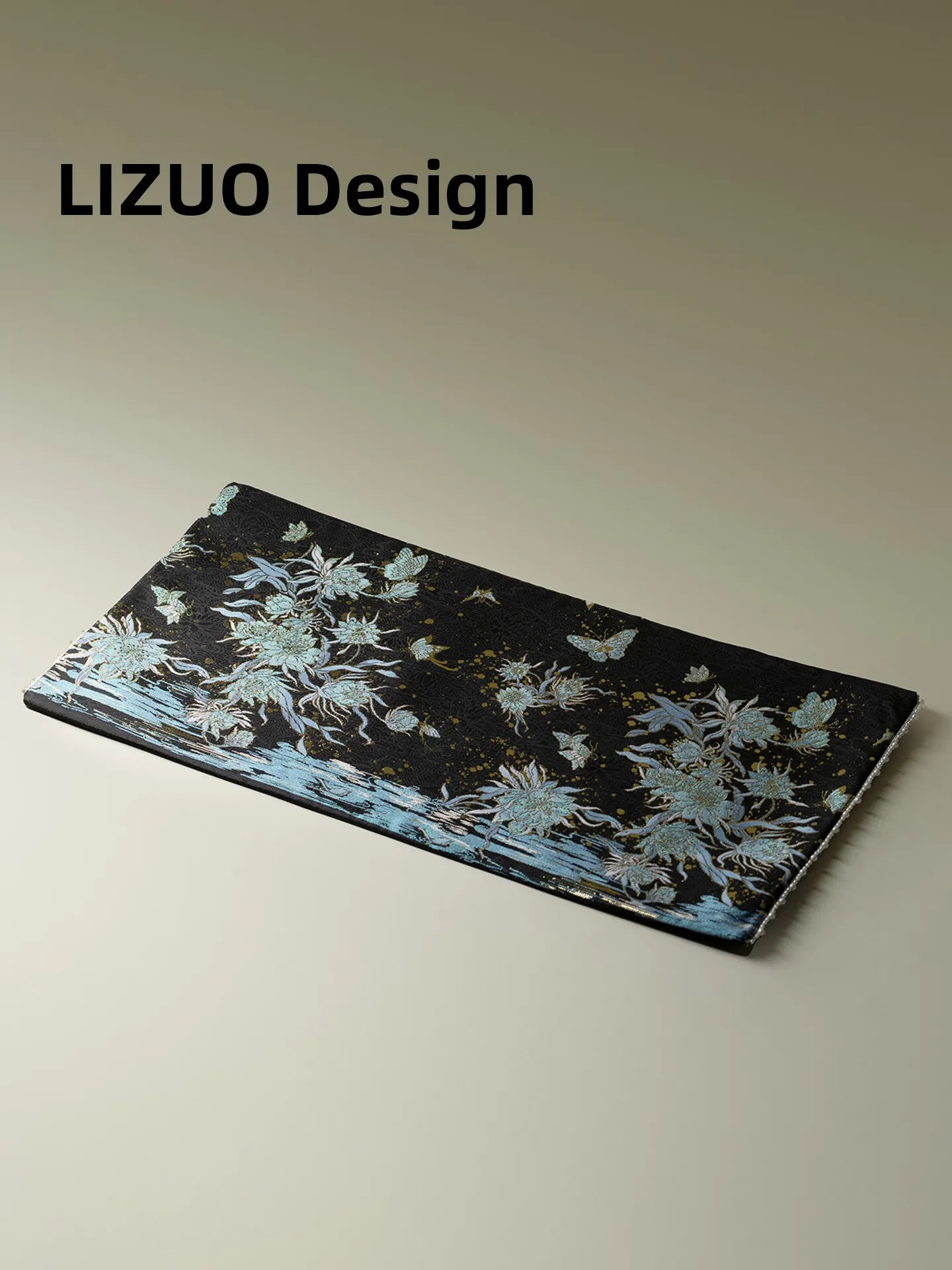 Double-Sided Dry Foam Mat Pearl Edged Silk Velvet Tea Set Heat Insulation Pad Traditional Chinese Style Indigo Design
Double-Sided Dry Foam Mat Pearl Edged Silk Velvet Tea Set Heat Insulation Pad Traditional Chinese Style Indigo Design