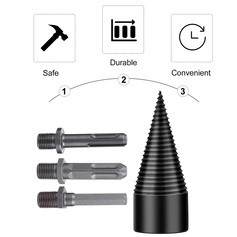 Wood Chopping Bit Log Bits Firewood Tool Splitter Drill for Steel Woodworking Hole Opener Machine
Wood Chopping Bit Log Bits Firewood Tool Splitter Drill for Steel Woodworking Hole Opener Machine