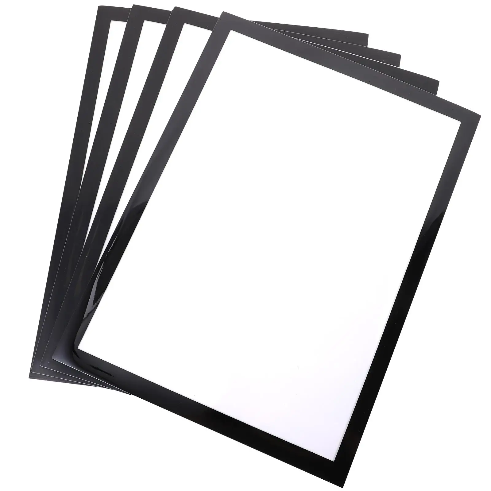 4 Pcs Magnetic Picture Frame 30x40cm Black Self Adhesive PVC Frames for Wall Decor Home Bedroom
4 Pcs Magnetic Picture Frame 30x40cm Black Self Adhesive PVC Frames for Wall Decor Home Bedroom