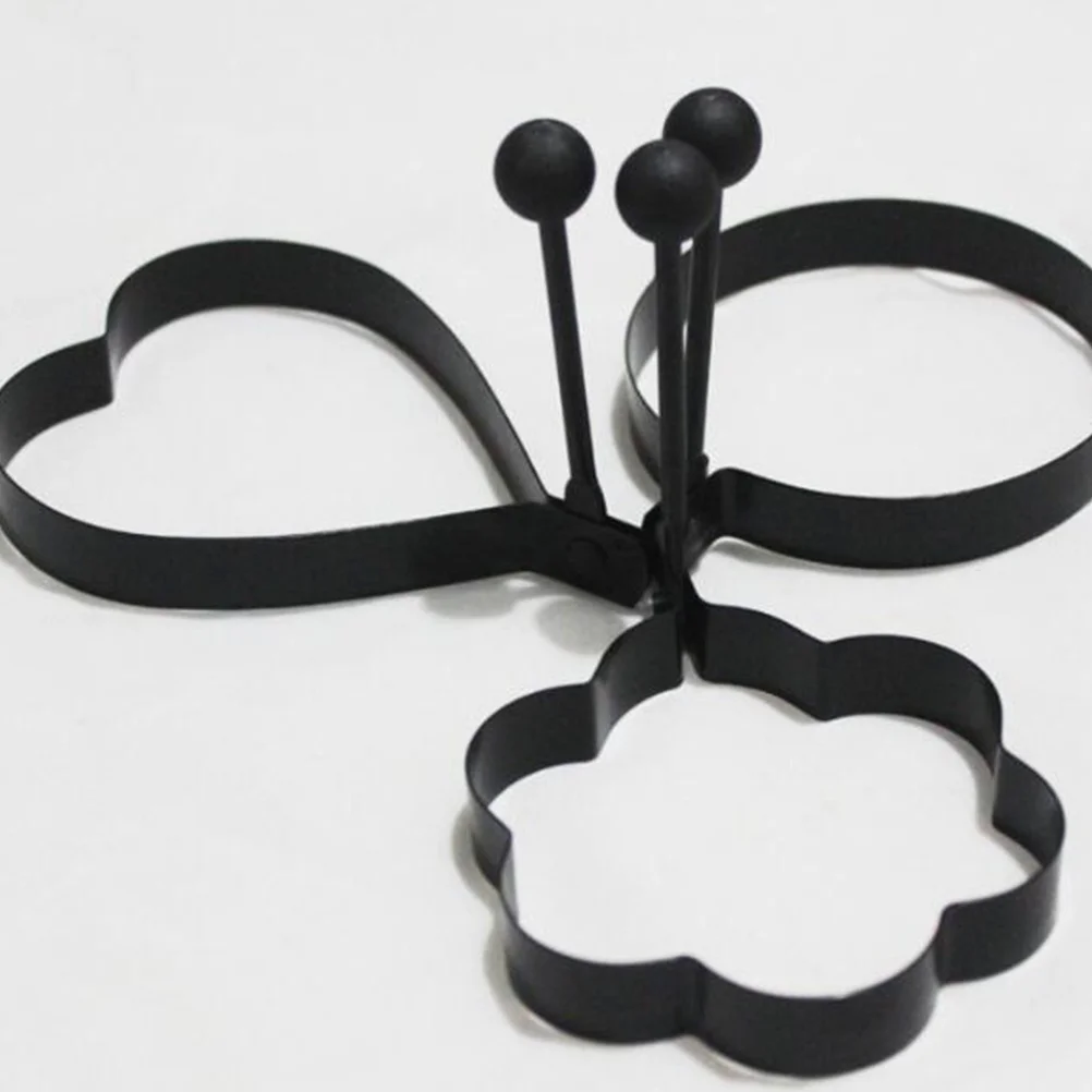 3pcs Stainless Steel Egg Mold Set Nonstick Omelette Maker For Fried Eggs Pancakes Fritters Breakfast Sandwiches Plum Round Love
3pcs Stainless Steel Egg Mold Set Nonstick Omelette Maker For Fried Eggs Pancakes Fritters Breakfast Sandwiches Plum Round Love