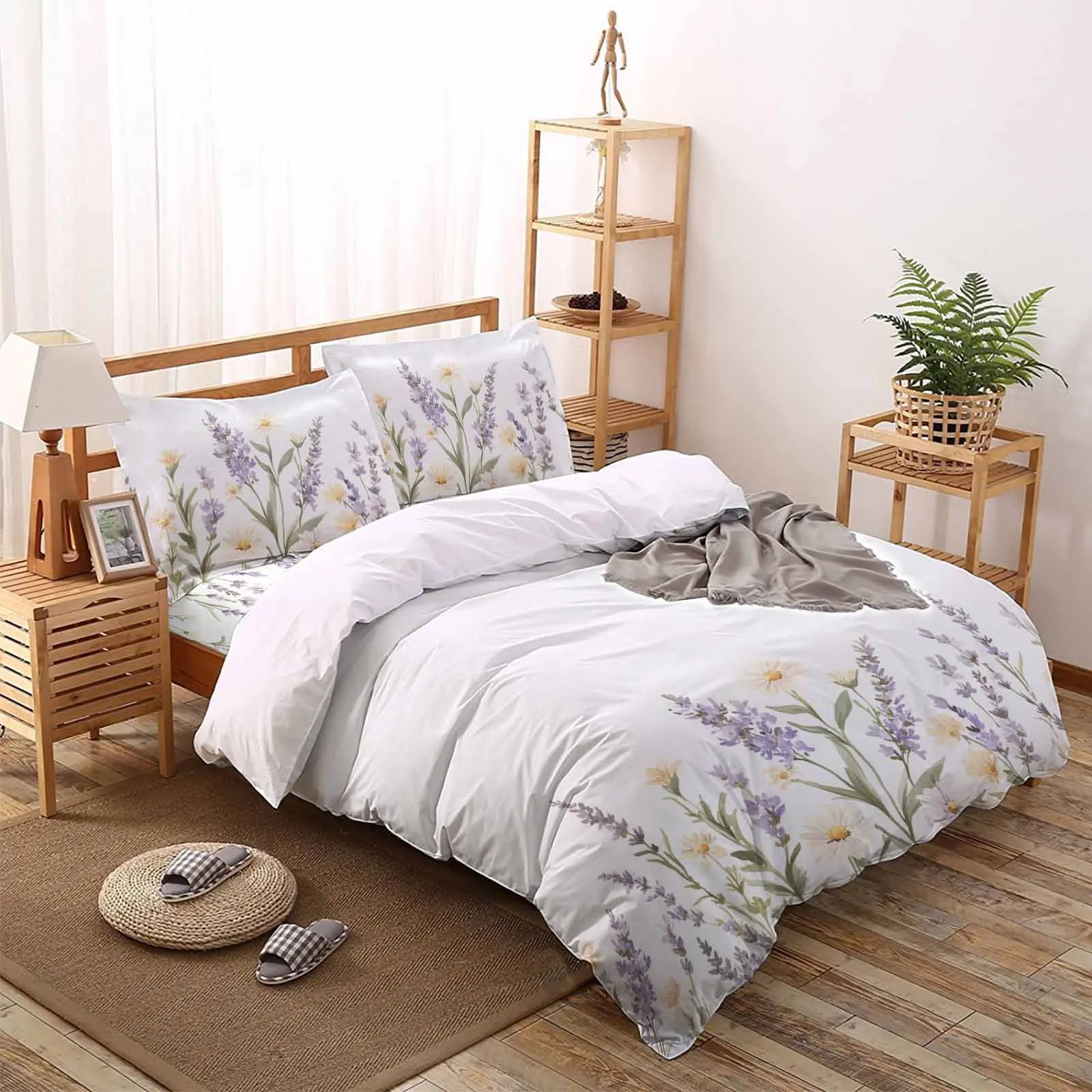 Spring Purple Flower Comfortable Household Goods Bedroom Bed Luxury Duvet Cover 2/3/4 Pieces
Spring Purple Flower Comfortable Household Goods Bedroom Bed Luxury Duvet Cover 2/3/4 Pieces