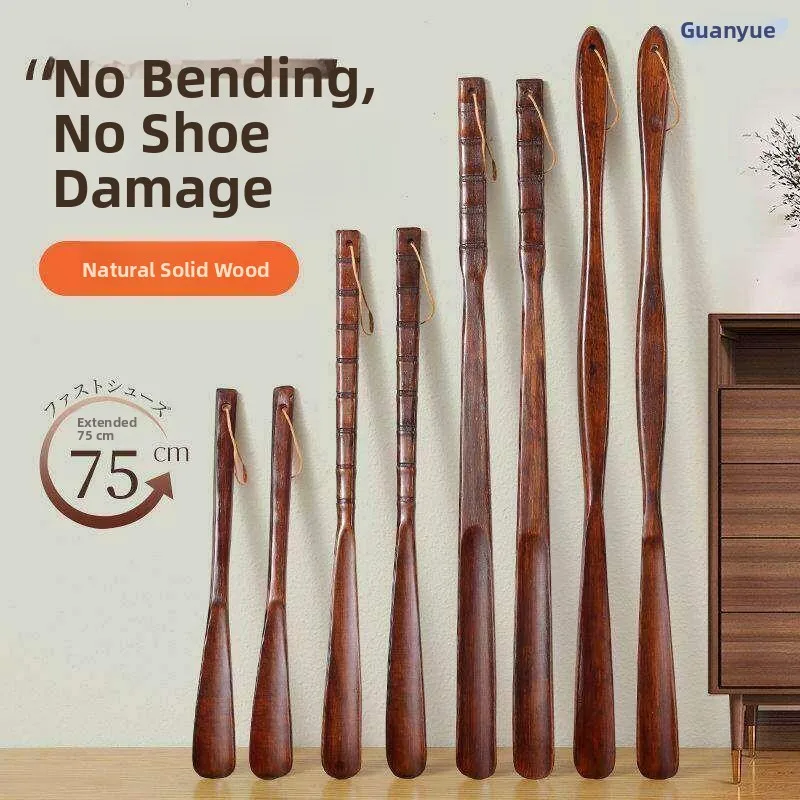 Long Handle Wooden Shoe Horn Home Use Pregnant Women Shoe Slippers Easy to Wear Extendable Handle Shoe Insertion Daily Use
Long Handle Wooden Shoe Horn Home Use Pregnant Women Shoe Slippers Easy to Wear Extendable Handle Shoe Insertion Daily Use