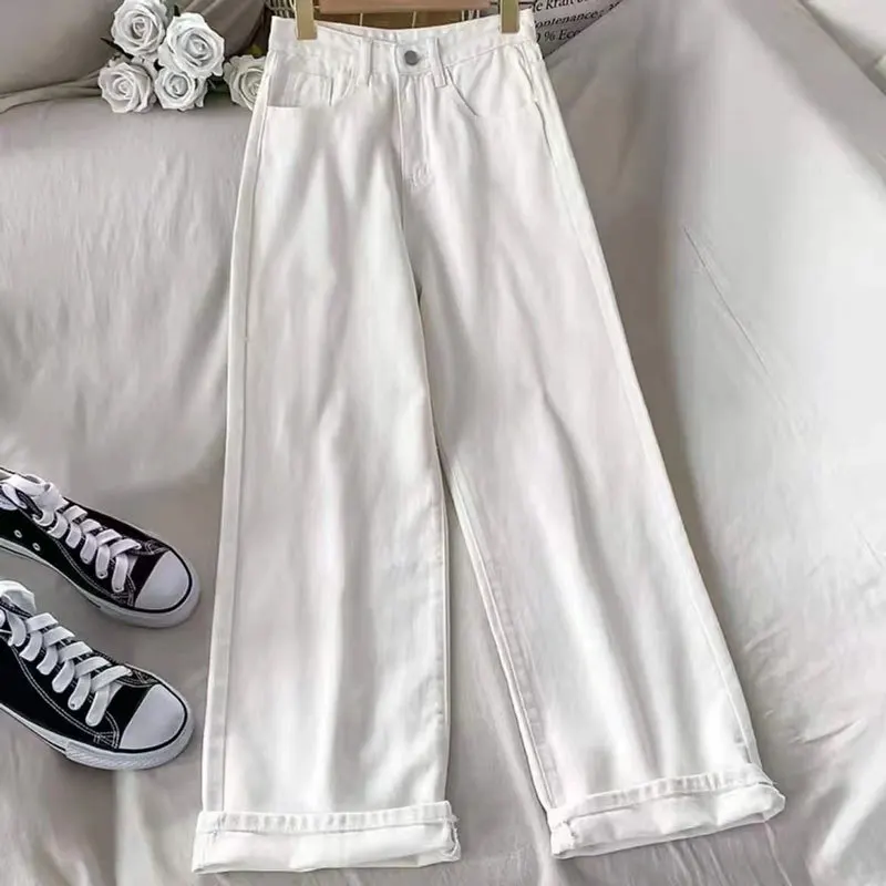 Y2K Retro Straight Leg Jeans Spring and Autumn Styles High Street Wide Leg Pants Loose Casual Pants Unisex Versatile Pants
Y2K Retro Straight Leg Jeans Spring and Autumn Styles High Street Wide Leg Pants Loose Casual Pants Unisex Versatile Pants