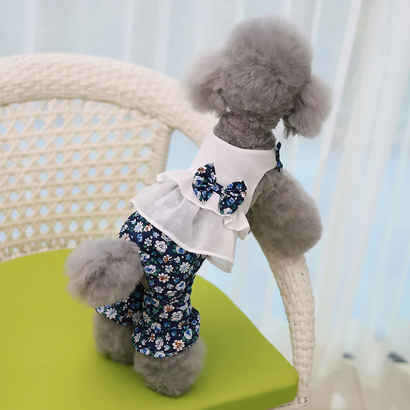Summer Pet Clothes Cute Dog Dress Teddy York JumpSuit Shirt Spring Floral Clothing Pajamas Soft Puppy Pants Dresses Shirt
Summer Pet Clothes Cute Dog Dress Teddy York JumpSuit Shirt Spring Floral Clothing Pajamas Soft Puppy Pants Dresses Shirt