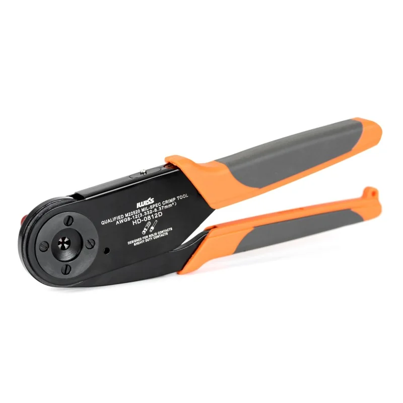 HD-0812D Four Core Aviation Terminal Point Crimping Pliers W4 Pin Connector Cold Crimping Pliers M22520/4-01
HD-0812D Four Core Aviation Terminal Point Crimping Pliers W4 Pin Connector Cold Crimping Pliers M22520/4-01