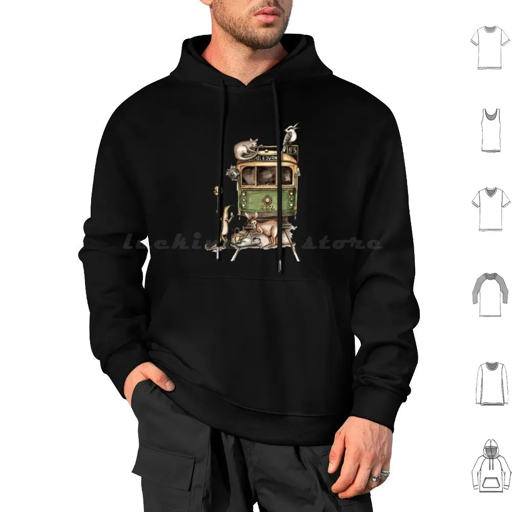 Melbourne Tram Hoodies Long Sleeve Tram Melbourne Melbourne Tram Iconic Icon Kangaroo Goanna Koala Possum
Melbourne Tram Hoodies Long Sleeve Tram Melbourne Melbourne Tram Iconic Icon Kangaroo Goanna Koala Possum