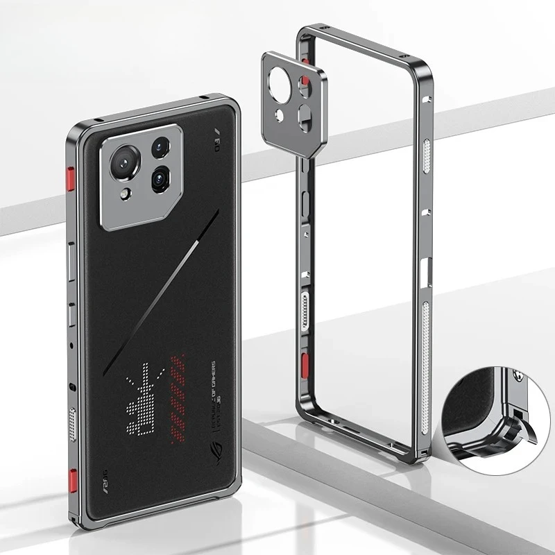 Metal Frame Shockproof Cover Bumper For ASUS ROG Phone 9 Pro Detachable Metal Camera Protect Ultra-Thin Case For ASUS ROG 9 Pro
Metal Frame Shockproof Cover Bumper For ASUS ROG Phone 9 Pro Detachable Metal Camera Protect Ultra-Thin Case For ASUS ROG 9 Pro
