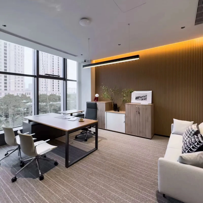 Simple manager's desk with multiple drawers, suitable for small and large businesses, convenient storage, durable and sturdy
Simple manager's desk with multiple drawers, suitable for small and large businesses, convenient storage, durable and sturdy