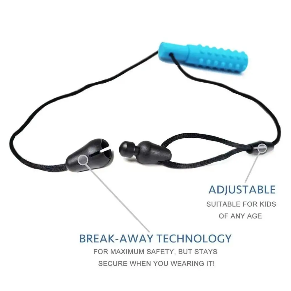 Durable Silicone Teether Pacifier Pendant Care Chewy Pendant Teething for Autism ADHD Biting
Durable Silicone Teether Pacifier Pendant Care Chewy Pendant Teething for Autism ADHD Biting