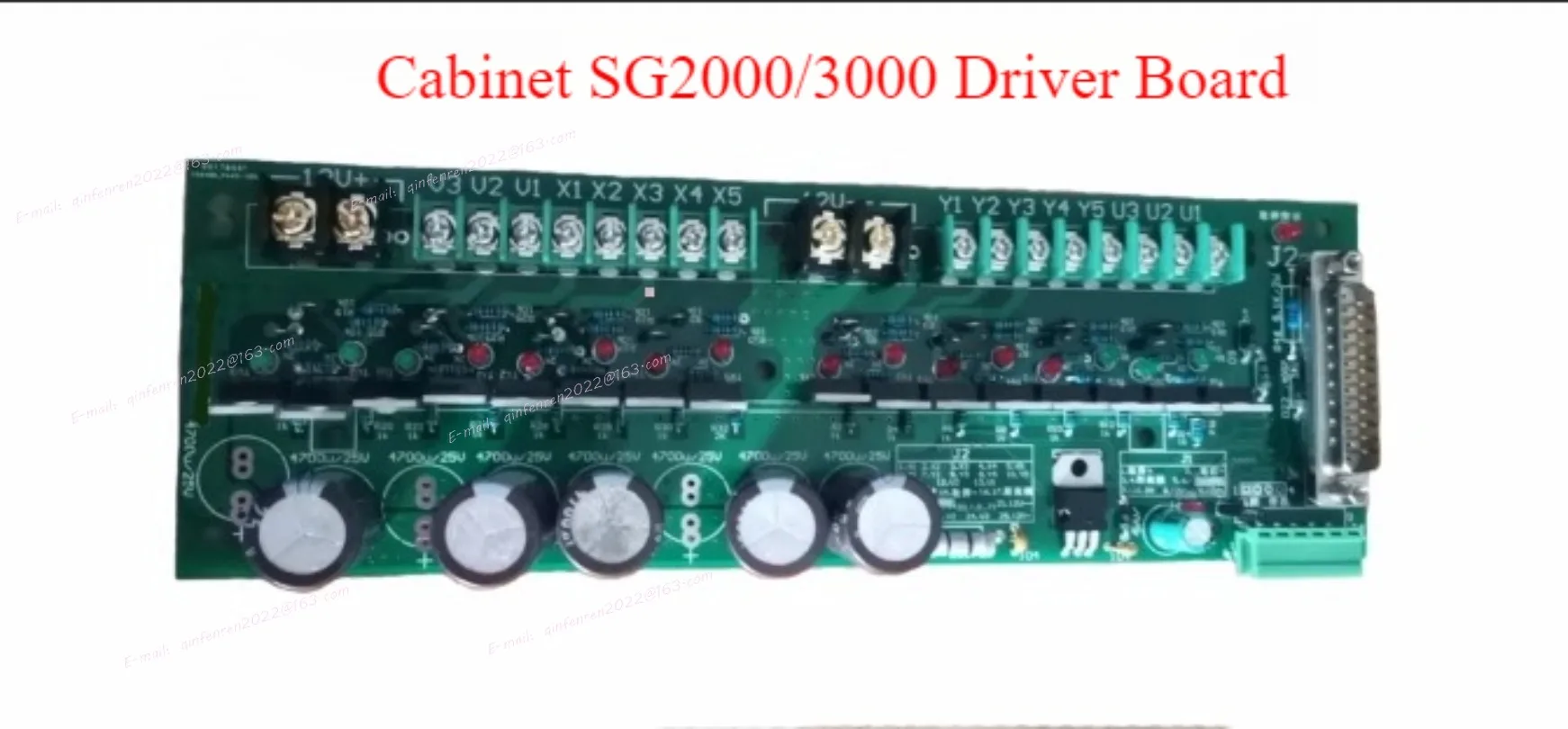 WEDM Carbide Controller Driver Board Power Feed Card SG3000/2000 for WEDM Wire Cutting Machine
WEDM Carbide Controller Driver Board Power Feed Card SG3000/2000 for WEDM Wire Cutting Machine