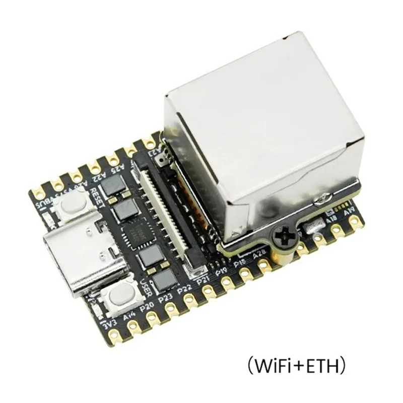 Exquisite-Licheerv Nano WIFI+Ethernet Development Board WIFI6 BT5 RISCV Linux Open Source Module For Raspberry Pi 22 Pin Camera
Exquisite-Licheerv Nano WIFI+Ethernet Development Board WIFI6 BT5 RISCV Linux Open Source Module For Raspberry Pi 22 Pin Camera