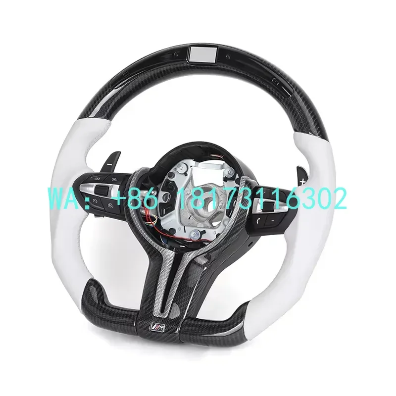 China Plant 2026 White Leather M Sport Forged Carbon LED Steering Wheel F06 F10 F20 F21 F30 F36 M2 F87 M3 F80 M4 F82 F85
China Plant 2026 White Leather M Sport Forged Carbon LED Steering Wheel F06 F10 F20 F21 F30 F36 M2 F87 M3 F80 M4 F82 F85