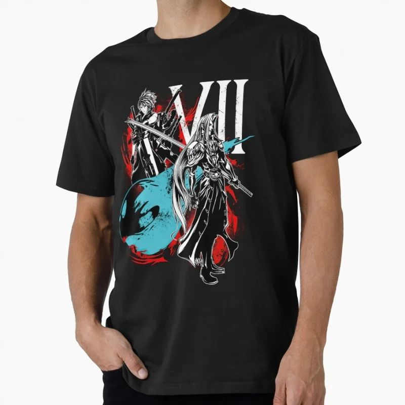 Fantasy VII Rivalry Final Fantasy Game Gift T shirt for RPG gamer 100% cotton Short Sleeve Graphic Clothes All size tops S-6XL
Fantasy VII Rivalry Final Fantasy Game Gift T shirt for RPG gamer 100% cotton Short Sleeve Graphic Clothes All size tops S-6XL