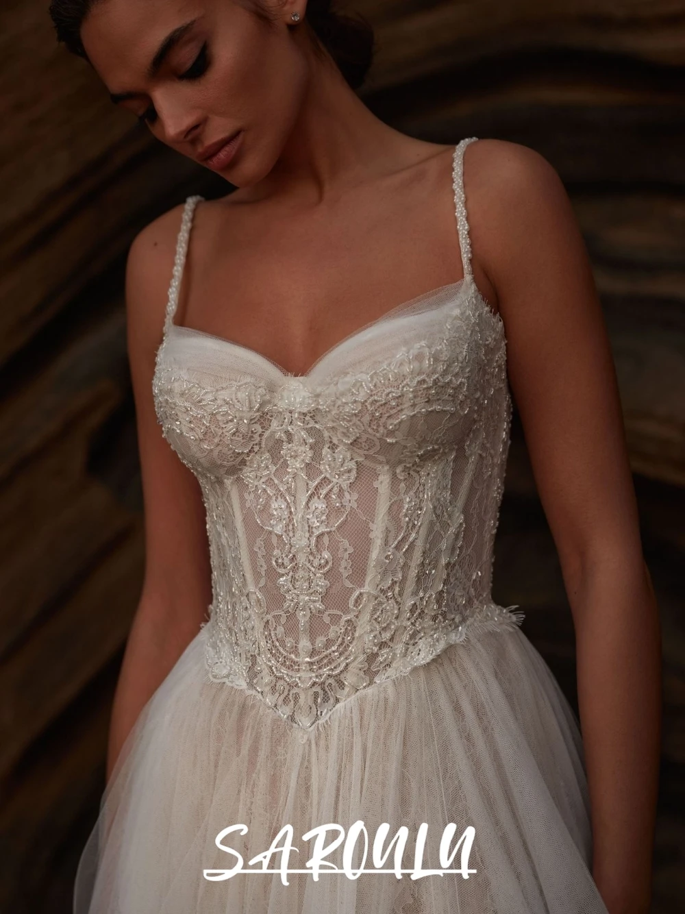 Elegant Sheer Boho Wedding Dress, Beautiful Lace Plus Size Bridal Gown, Customized, Charming Thin Straps Pearls Ethereal Wear
Elegant Sheer Boho Wedding Dress, Beautiful Lace Plus Size Bridal Gown, Customized, Charming Thin Straps Pearls Ethereal Wear
