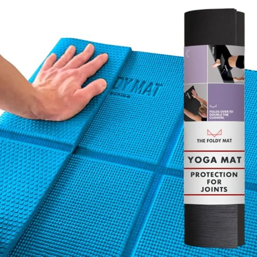 Foldable Yoga Mat Thick, in 6 Combinations; Greater Support and Protection for Joints, Body Alignment System, and Sections for
Foldable Yoga Mat Thick, in 6 Combinations; Greater Support and Protection for Joints, Body Alignment System, and Sections for