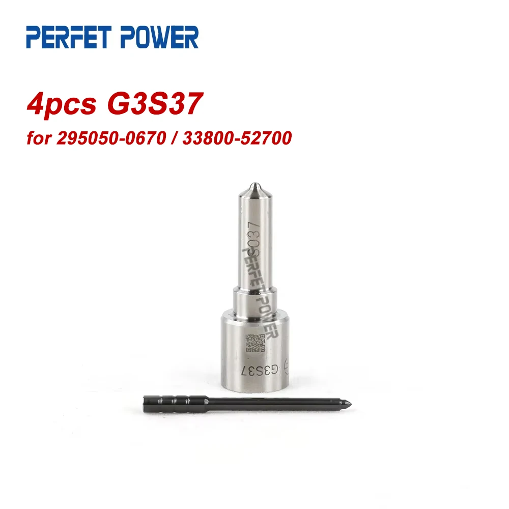 LIWEI 4pcs G3S37 Diesel Nozzle for 295050-0670 33800-52700 Common Rail Fuel Injector China Made New
LIWEI 4pcs G3S37 Diesel Nozzle for 295050-0670 33800-52700 Common Rail Fuel Injector China Made New