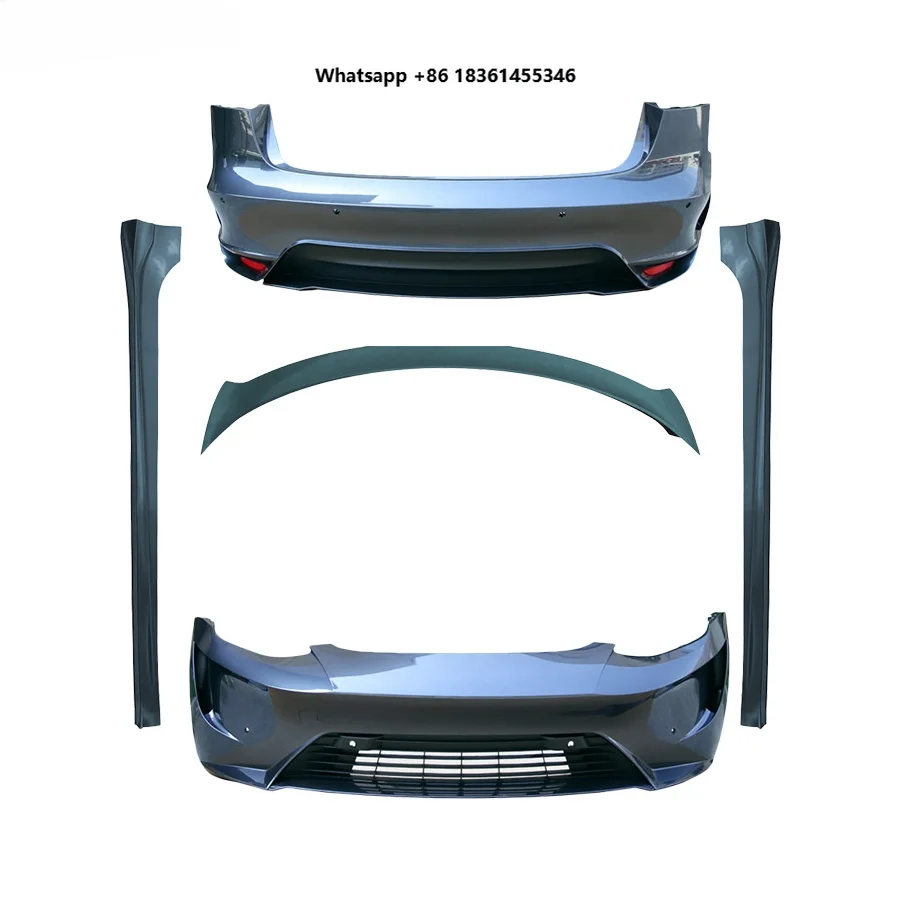 For Model 3 2019-2022 ABS material Car Front Bumper Rear Bumper Assembly Side Skirts Dark Shark Star Style Body Kits
For Model 3 2019-2022 ABS material Car Front Bumper Rear Bumper Assembly Side Skirts Dark Shark Star Style Body Kits