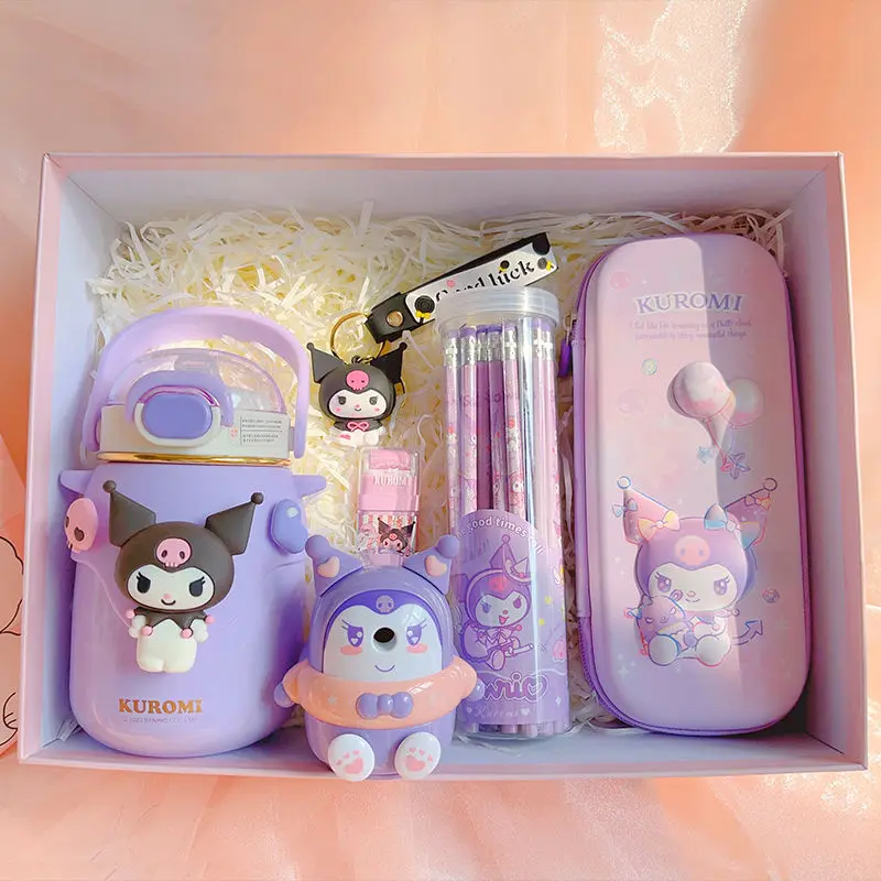 Sanrio Kuromi Birthday Gift 8 To 10 Years Old Souvenir Kindergarten Set Gift Package Student Stationery Set Christmas Gift
Sanrio Kuromi Birthday Gift 8 To 10 Years Old Souvenir Kindergarten Set Gift Package Student Stationery Set Christmas Gift