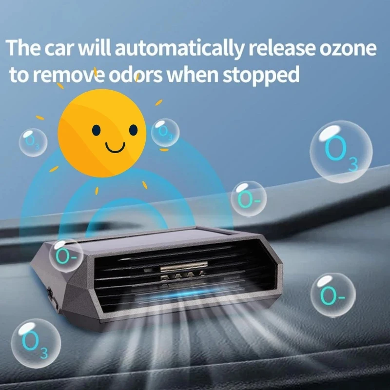 Ozone Negative Air Purifier For Car Solar Power Cleaner Car Accessories With Odor Elimination Number Plate
Ozone Negative Air Purifier For Car Solar Power Cleaner Car Accessories With Odor Elimination Number Plate