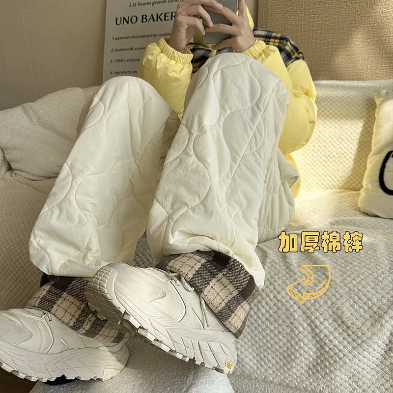 Winter Thick Pants Men Warm Fashion Retro Plaid Pants Men Oversized Streetwear Loose Wide Leg Pants Mens Thicken Trousers M-3XL
Winter Thick Pants Men Warm Fashion Retro Plaid Pants Men Oversized Streetwear Loose Wide Leg Pants Mens Thicken Trousers M-3XL