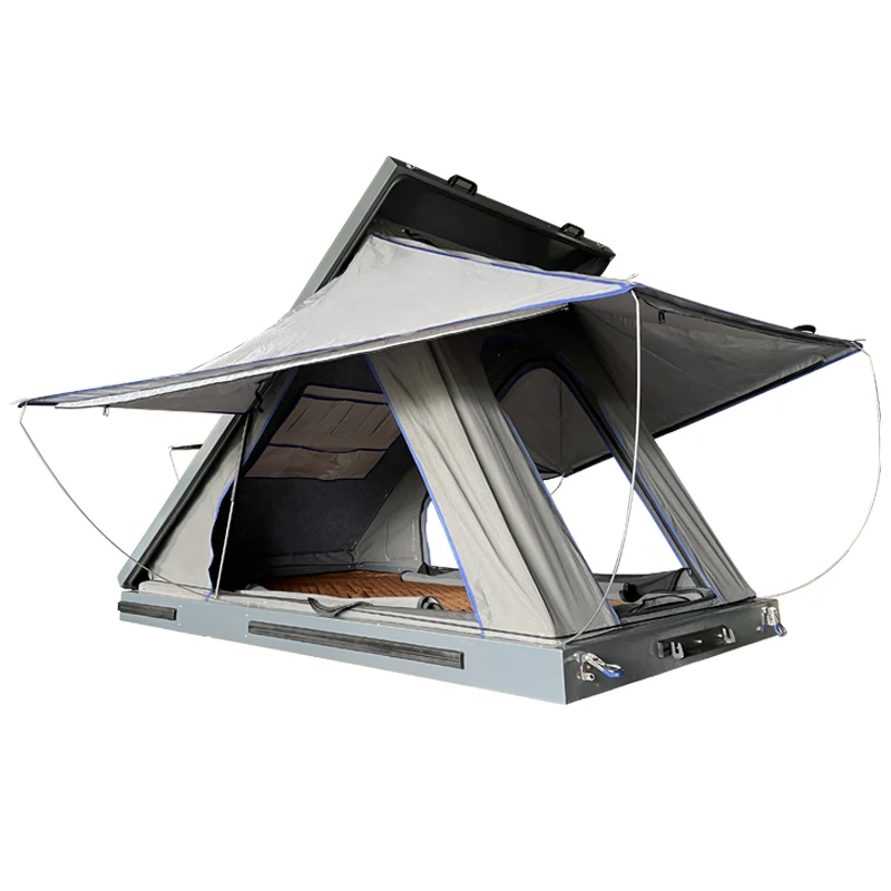 Heavy Duty Roof Tent Top Hard Shell Aluminium Top Roof Tent Camper For SUV Car 2-3 Person Rooftop Tent Hard Shell
Heavy Duty Roof Tent Top Hard Shell Aluminium Top Roof Tent Camper For SUV Car 2-3 Person Rooftop Tent Hard Shell