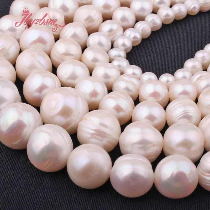 Natural Nearly Round White Freshwater Pearl Stone Beads For Necklace Bracelet Jewelry Making Strand 15"DIY Beads 6-8/8-9/10-12mm
Natural Nearly Round White Freshwater Pearl Stone Beads For Necklace Bracelet Jewelry Making Strand 15"DIY Beads 6-8/8-9/10-12mm