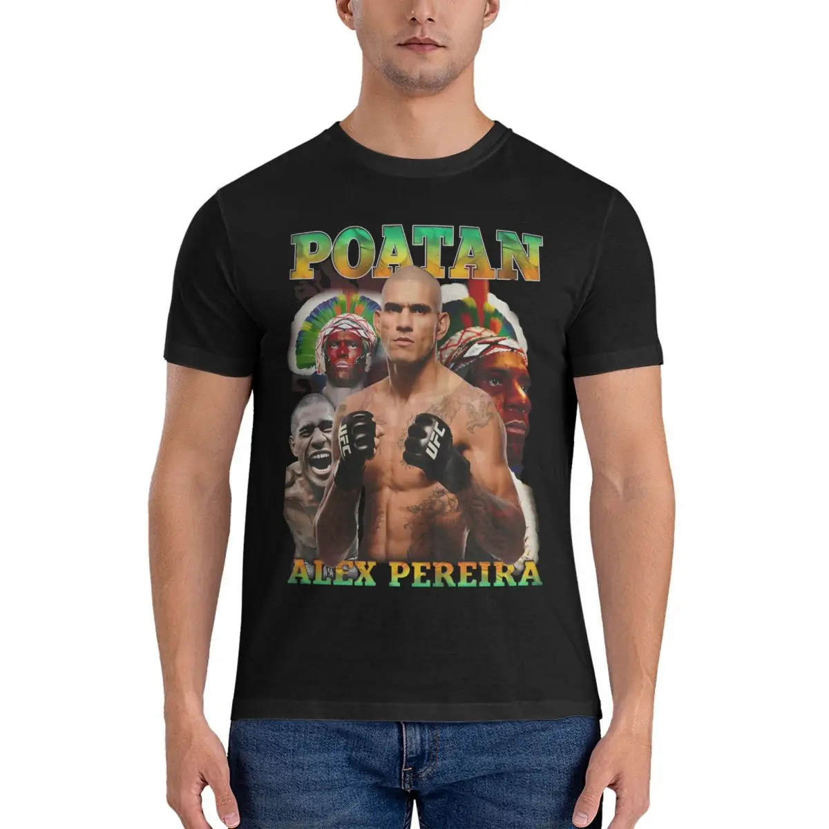 Men's Alex Pereira Poatan T Shirts Poatan Cotton Clothes Novelty Short Sleeve Round Neck Tees Birthday Present T-Shirt
Men's Alex Pereira Poatan T Shirts Poatan Cotton Clothes Novelty Short Sleeve Round Neck Tees Birthday Present T-Shirt