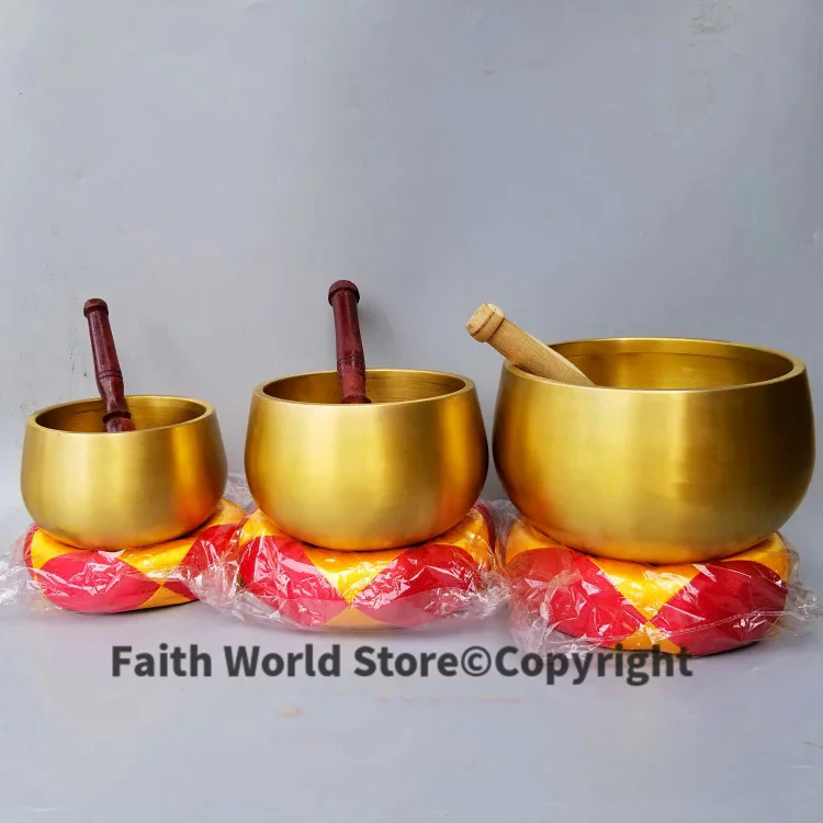 LARGE -Wholesale Buddha figure # TOP efficacious HOME Temple FENG SHUI practice Taoism Protection Buddhism golden Copper bowl
LARGE -Wholesale Buddha figure # TOP efficacious HOME Temple FENG SHUI practice Taoism Protection Buddhism golden Copper bowl