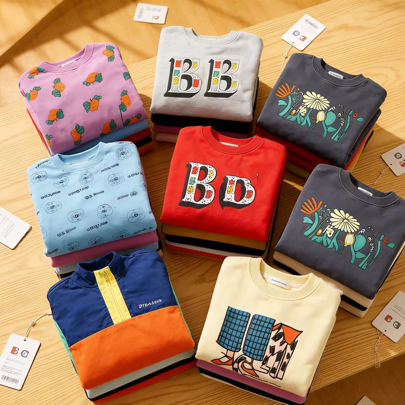 Partial Spot 2026 BC NEW Spring Summer Baby Girls Cotton Sets Print Kids Sets Sweatshirt and Pants Flower Boys Children Hoodie
Partial Spot 2026 BC NEW Spring Summer Baby Girls Cotton Sets Print Kids Sets Sweatshirt and Pants Flower Boys Children Hoodie