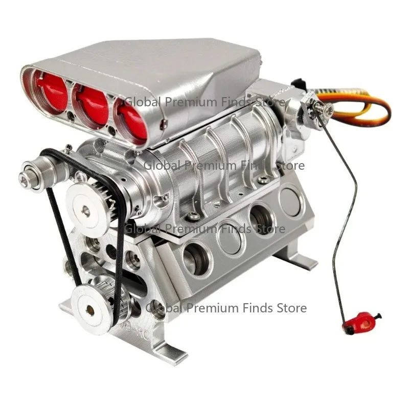 Car Model Metal V8 Supercharger Throttle Linkage Kit 3D Industrial Printing Suitable for Climbing Car Monster Truck Model Toys
Car Model Metal V8 Supercharger Throttle Linkage Kit 3D Industrial Printing Suitable for Climbing Car Monster Truck Model Toys