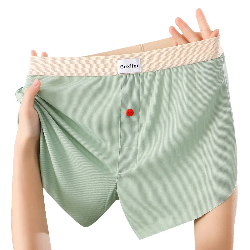 Ice Silk Arrow Pants Men Thin Loose Breathable Boxer Shorts Mid-Waisted Men's Plus Size Underwear Sleepwear Comfortable Panties
Ice Silk Arrow Pants Men Thin Loose Breathable Boxer Shorts Mid-Waisted Men's Plus Size Underwear Sleepwear Comfortable Panties